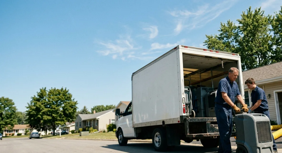 Water Damage Cleanup in Veedersburg, IN near me
